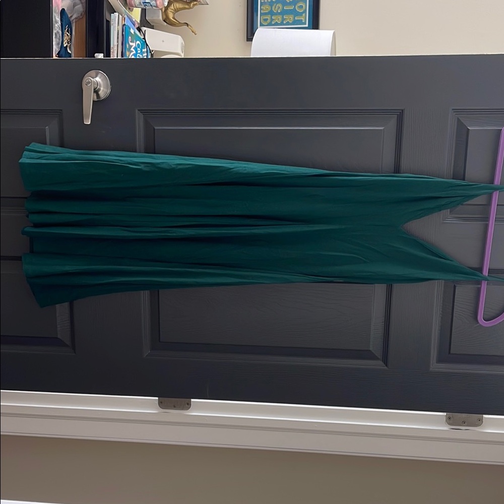 Reformation Green Midi Dress